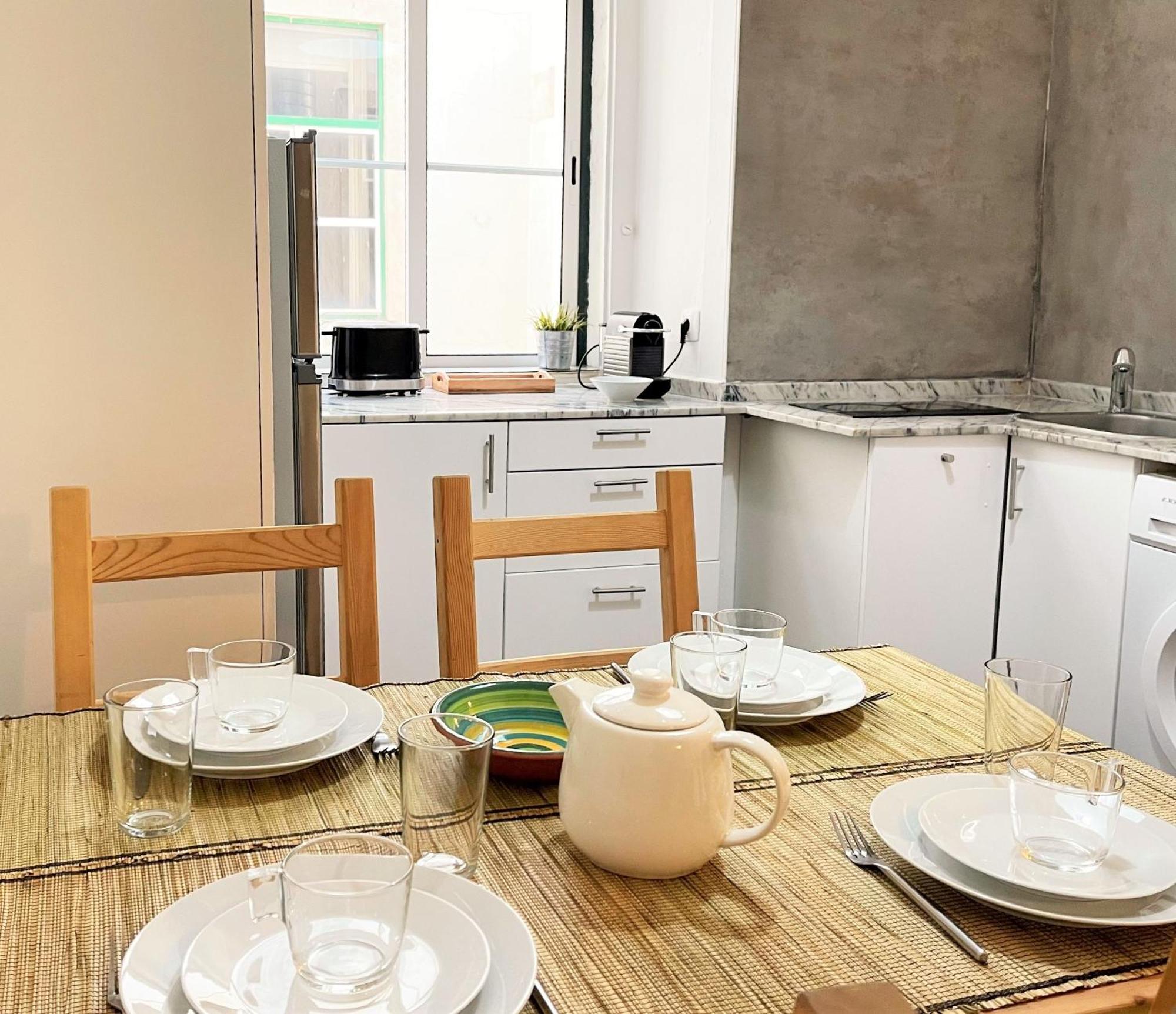 Sj2D Central Baixa New Air Conditioning Spacious And Friendly ลิสบอน ภายนอก รูปภาพ